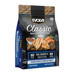 Evolve Classic Deboned Chicken & Brown Rice Dog Food X 1.81 Kg