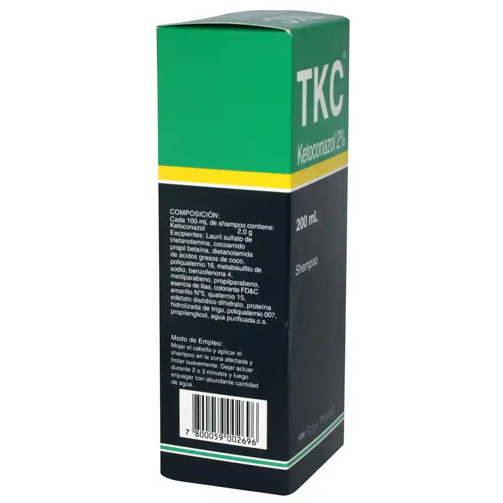 TKC Shampoo de Cuidado Capilar 2%
