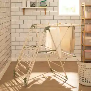 Tendedero Metálico Horizontal Plegable de Piso 156 x 61 x 99 cm