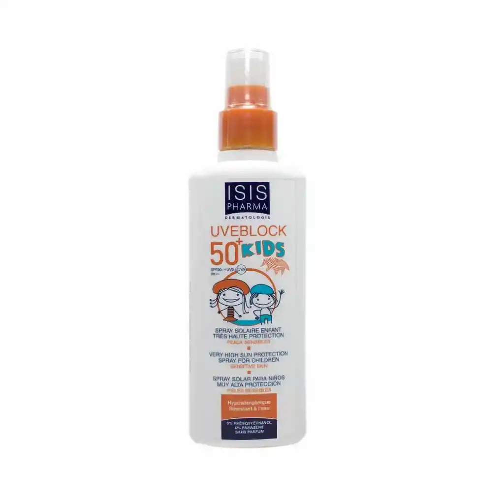Uveblock Kids Spray Protector Solar Niños Spf 50