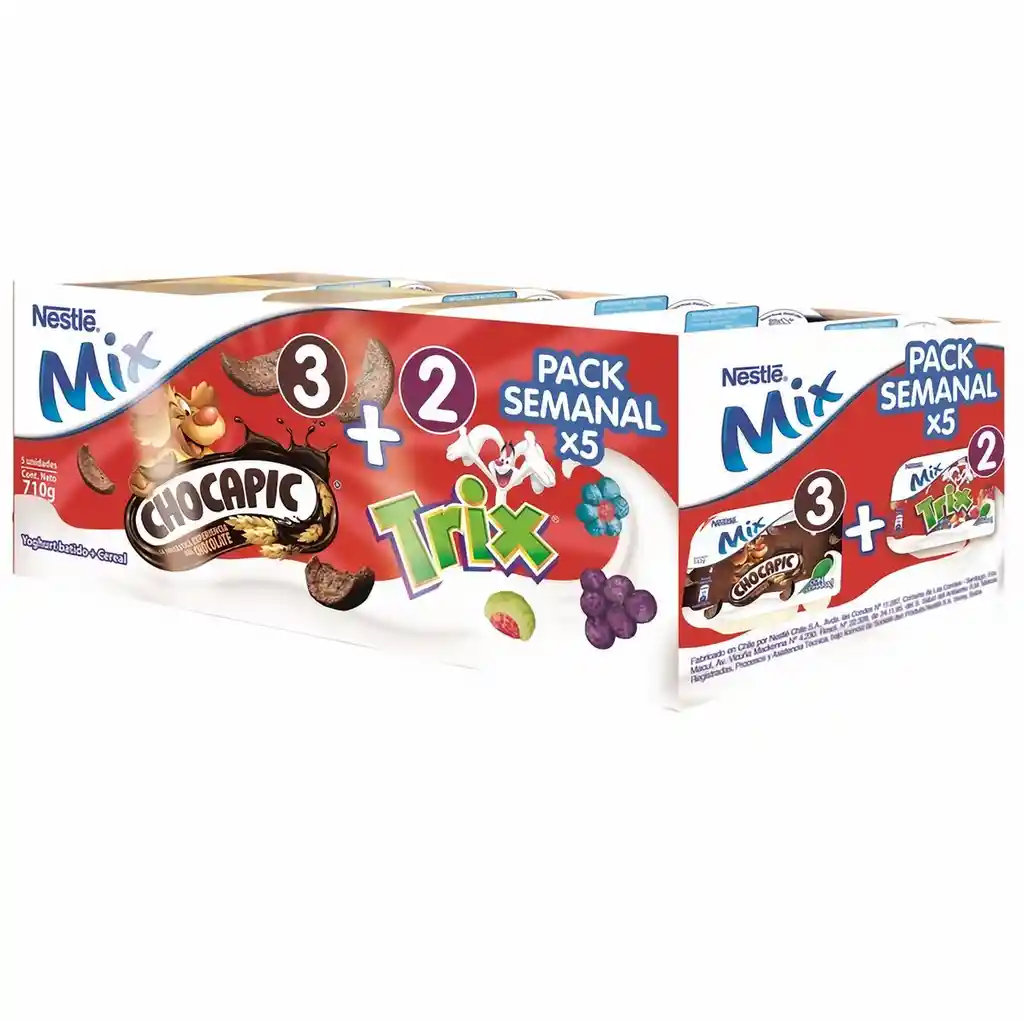 Nestlé Mix Yogurt +Cereal Chocapic + Trix