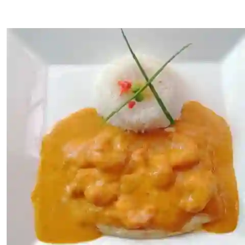 Salmón Salsa Camarón