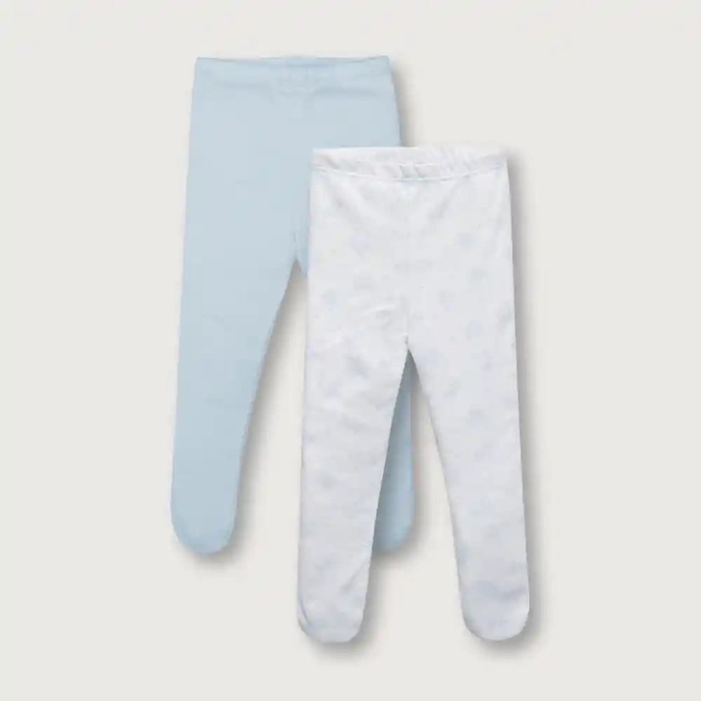 Panty Interior Oso Polar Bebé Niño Celeste Talla Rn