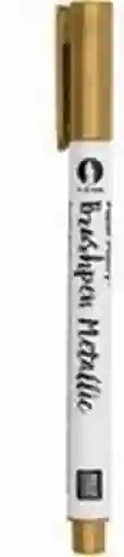 Rico Design Marcador Brush Metálico Dorado Anchocm 1.5 cm 15
