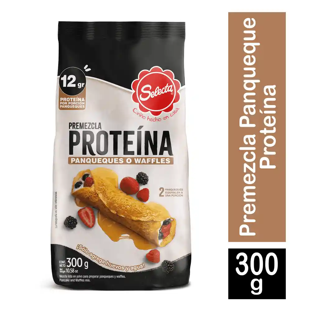 Selecta Premezcla Protein.panqueque Waffle