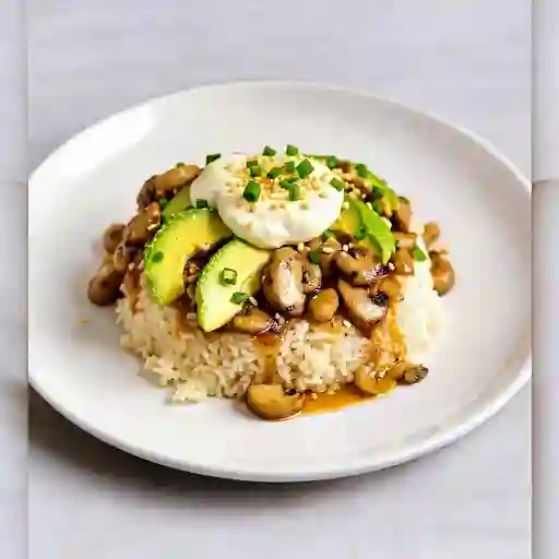 Gohan Champiñón Salteado