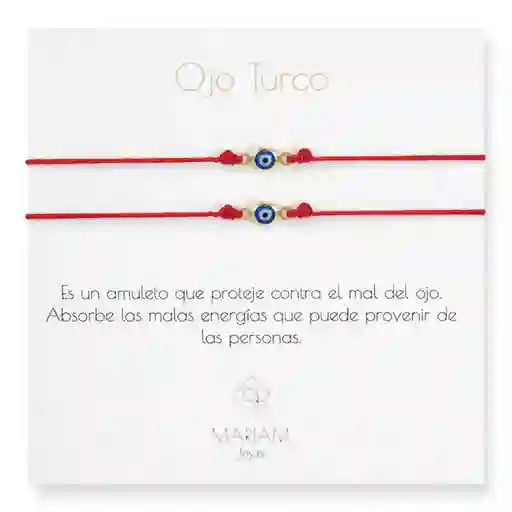 Pack Madre e Hijo Pulsera Mini Ojo Turco Gold