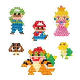 Aquabeads Set Figuras Súper Mario Con Cuentas en Forma Estrella