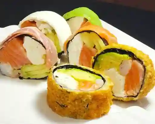 2 Rolls sin arroz a elección