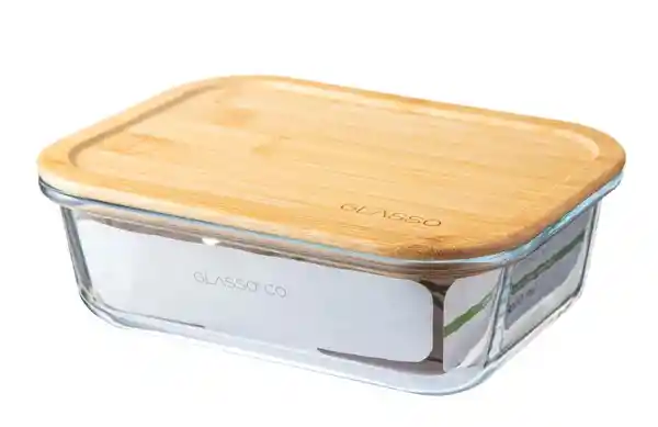 Glasso Hermetico Vidrio Bamboo Eco 500 mL