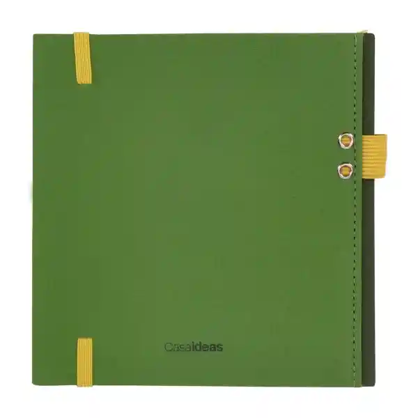 Libreta Tela Cuadrada 120 Hojas Líneas 15 x 15 cm 3224587000094