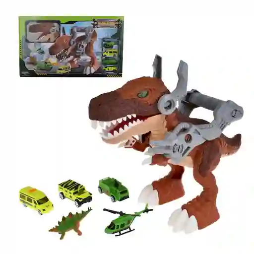 Playset Dinosaurio en la Ciudad