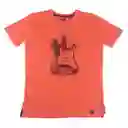 Polera Niño Naranja Pillin 14