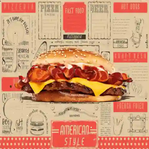 Hamburguesa Bacon