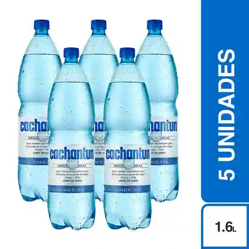5 x Cachantun Agua Mineral Gasificada