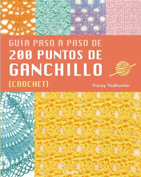 200 Puntos de Ganchillo Crochet Guia Paso a Paso