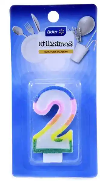 Líder Vela Número Brillan 2