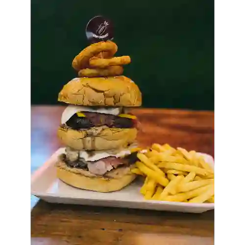 Hamburguesa la Vino Tinto