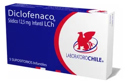 Diclofenaco Laboratorio Chilesodico (12.5 Mg)