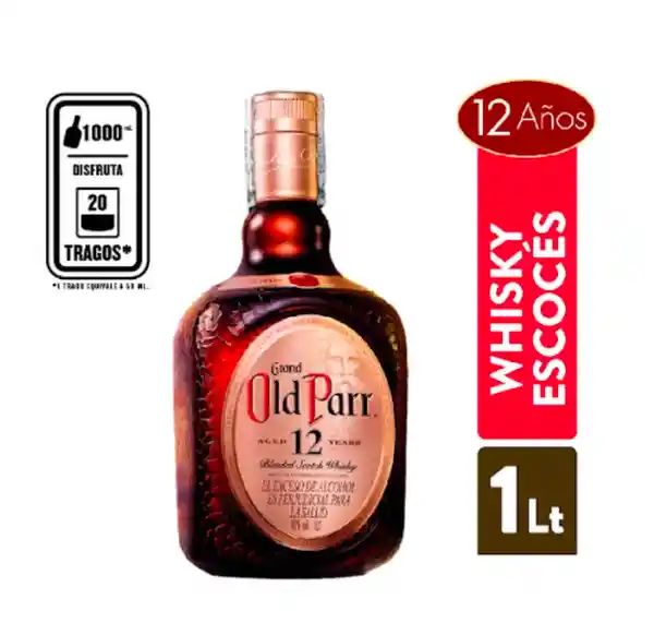 Old Parr Grand12 Years 1 Lt