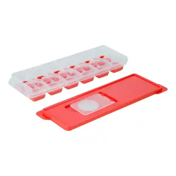 Cubeta Para Hielo Con Base de Silicona y Tapa 3221098000063