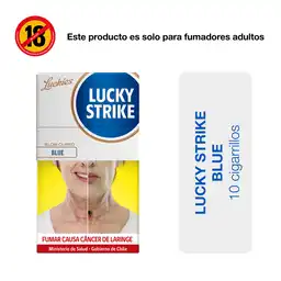 Lucky Strike Cigarrillos Blue