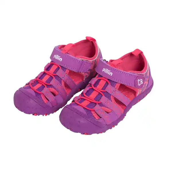 Sandalia Niña Morado Pillín 34