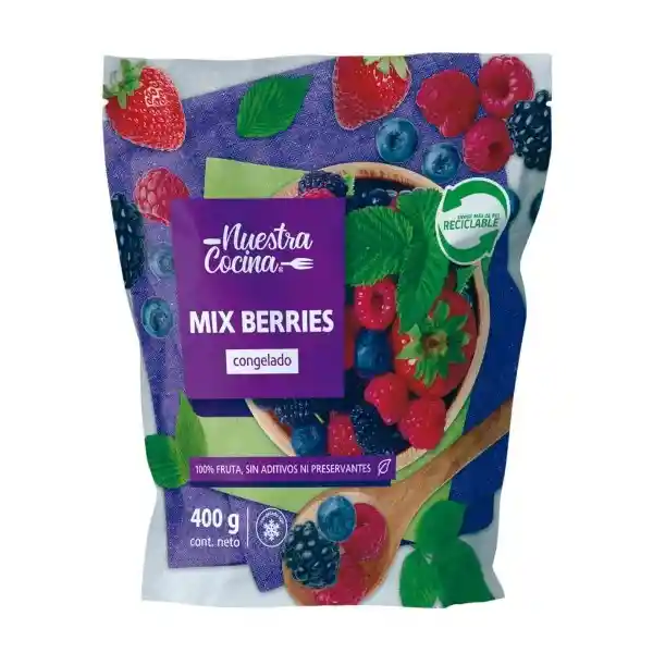 Nuestra Cocina Berries Mix Congelado