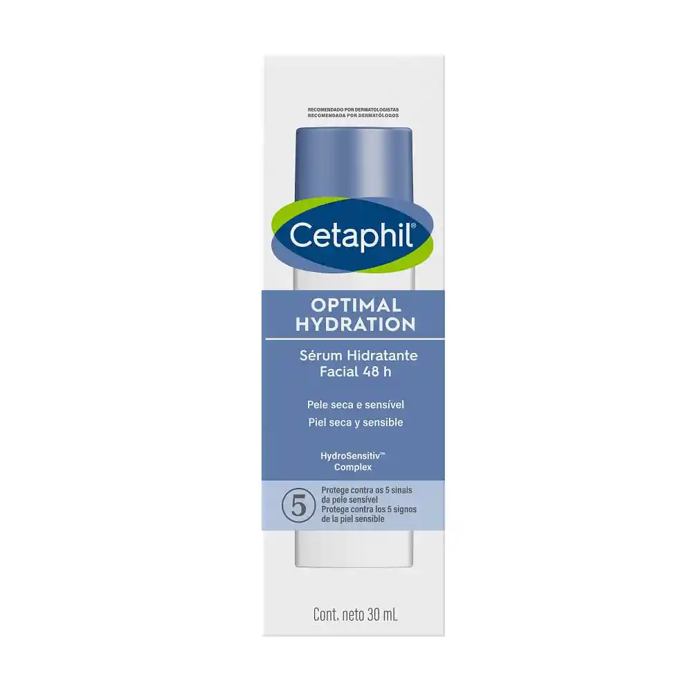 Cetaphil Sérum Facial Optimal Hydration Hidratante 48 Horas