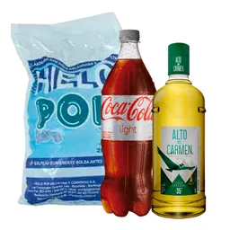 Combo Alto Del Carmen Especial & Coke Light