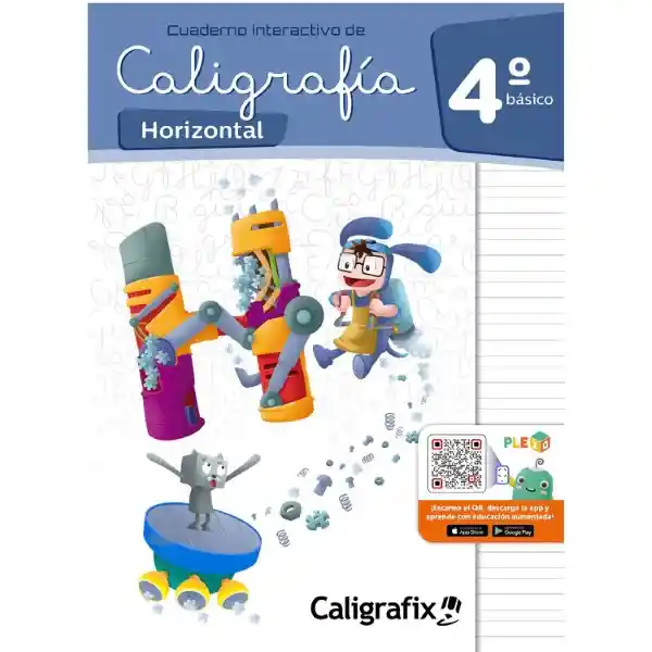 Caligrafix Cuaderno Caligrafía Horizontal 4 Básico