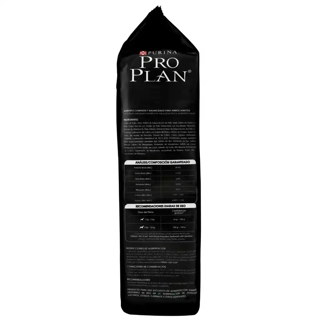 Pro Plan Alimento Para Perro  Adult Vitality Razas Pequeñas 3 Kg