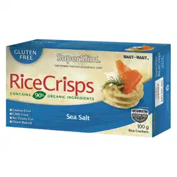 Ricecrips Galletas de Arroz con Sal de Mar 