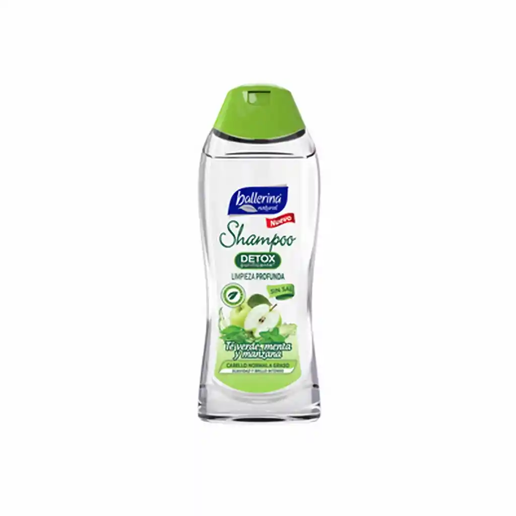 Ballerina Shampoo Detox Té Verde