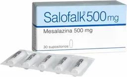 Salofalk Laxante en Supositorios 