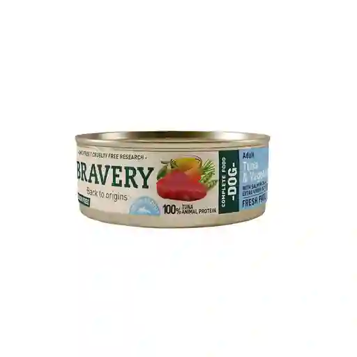 Bravery Alimento Húmedo para Perro Sabor a Atún y Vegetales