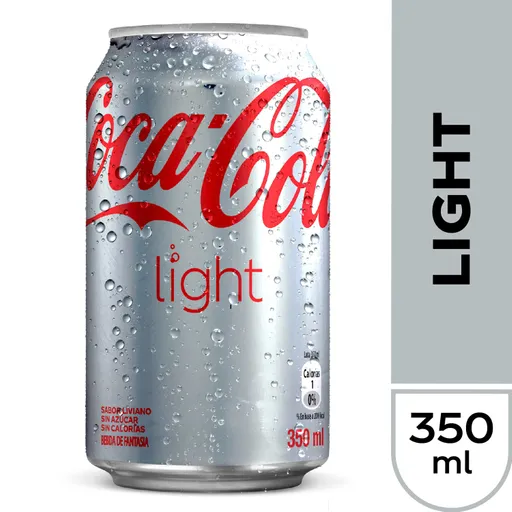 Coca-Cola Light Bebida Gasificada Light sin Calorías en Lata