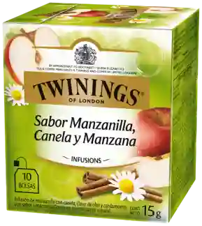 Twining Infusión Manzanilla Canela y Manzana 10 Und