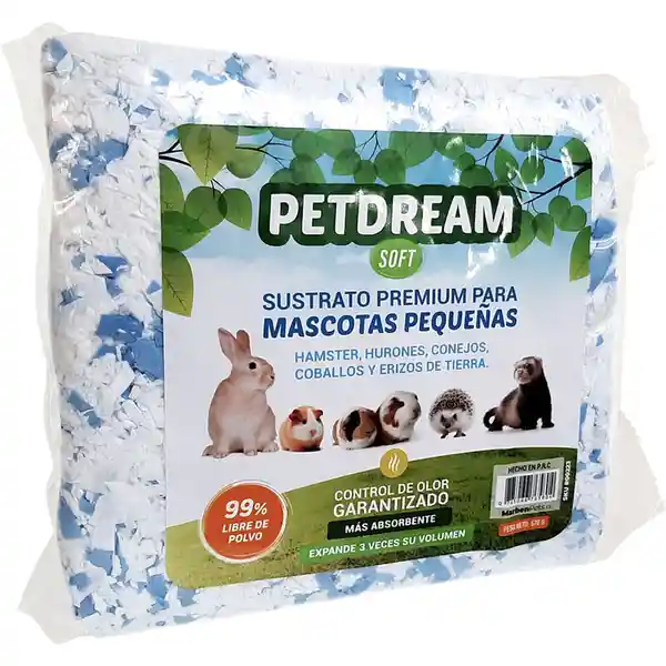 Petdream Sustrato Para Mascota Papel Soft Azul