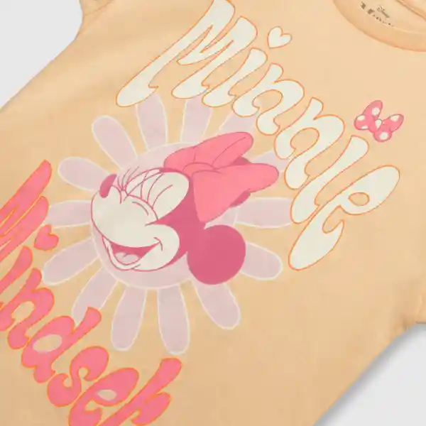 Pijama de Algodón Minnie de Niña Damasco Talla 12A Colloky