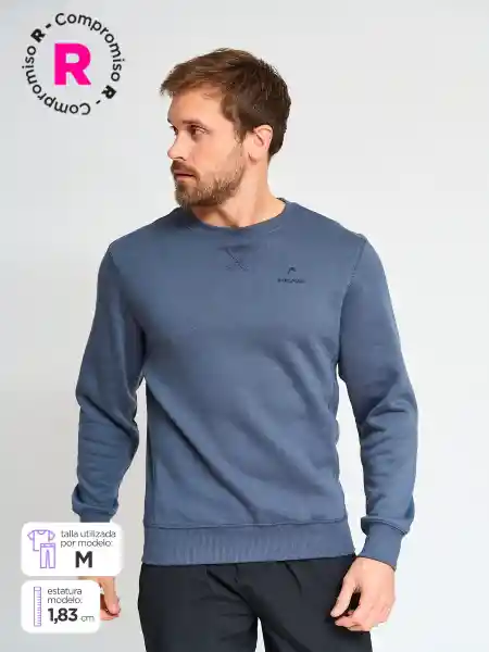 Head Polera Abond Hombre Azul Oscuro M SS25