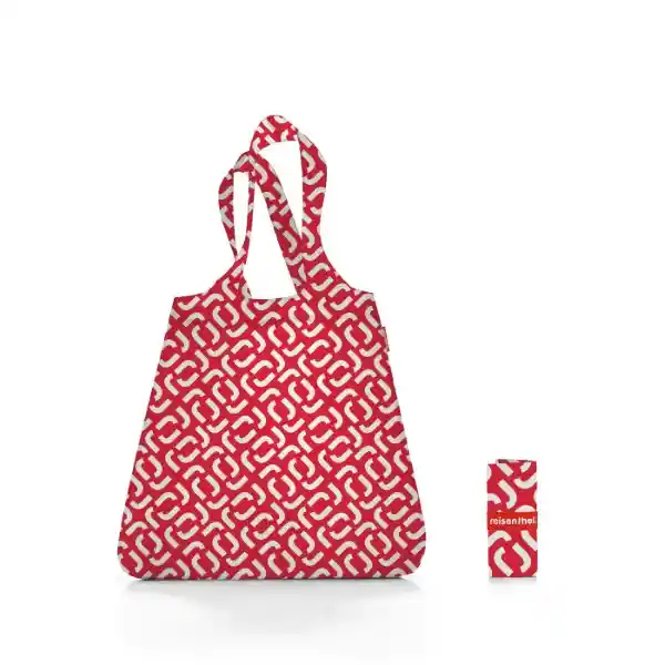 Bolsa de Compras Mini Maxi Shopper Signature Rojo Reisenthel