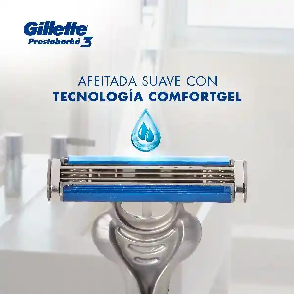 Gillette Máquina de Afeitar Prestobarba 3 