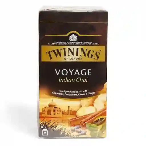 Twinings té Negro Indian Chai Voyage