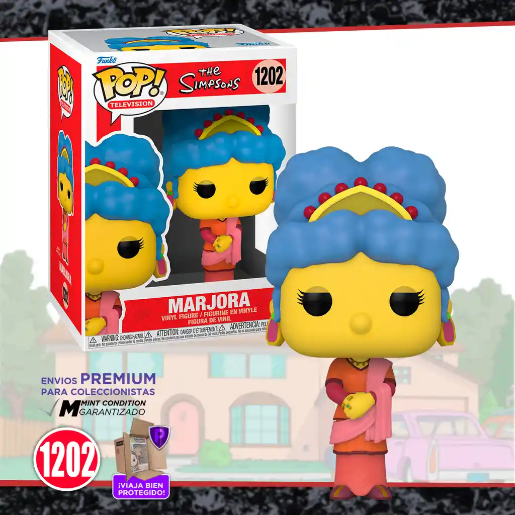 Funko Pop Figura de Colección Simpsons Marge