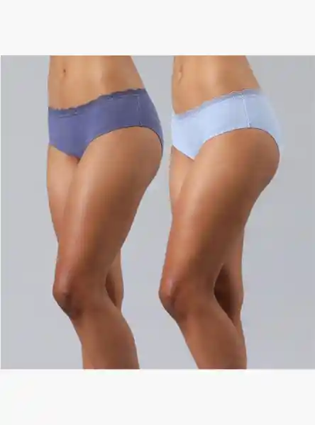 Flores Pack Panty Celeste L 25497 I25