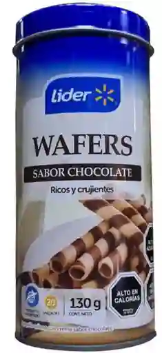 Galleta Wafers Chocolate Lider