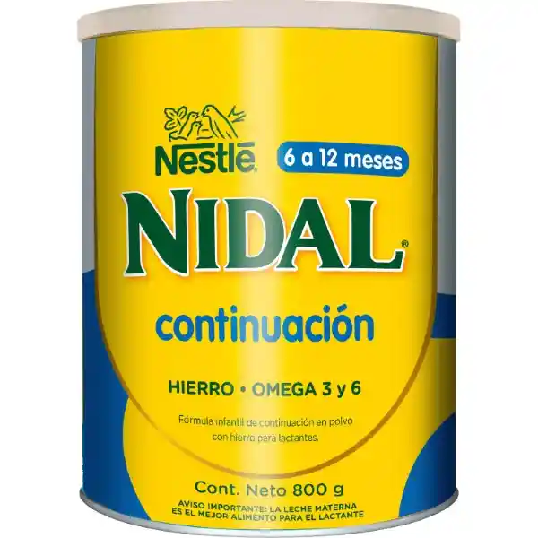 Nidal Fórmula Infantil 2