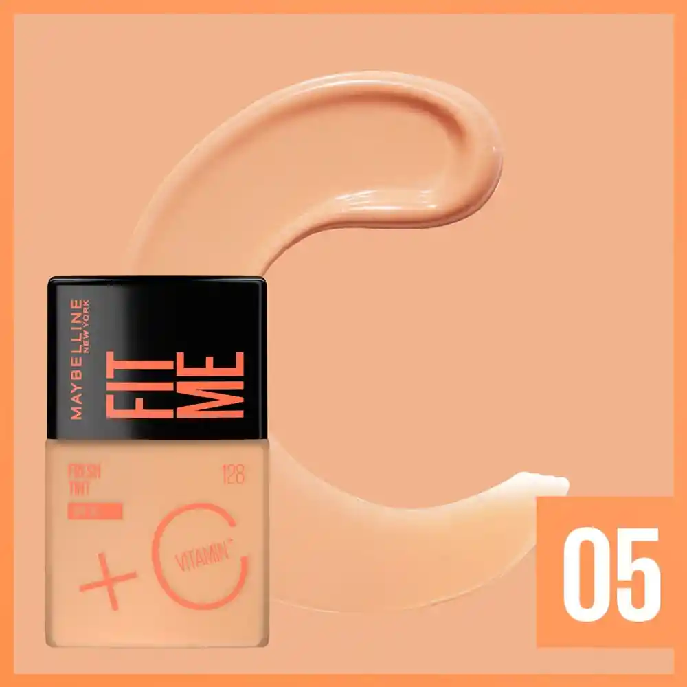 Maybelline Base de Maquillaje Fit me Fresh Tint Spf 50 05