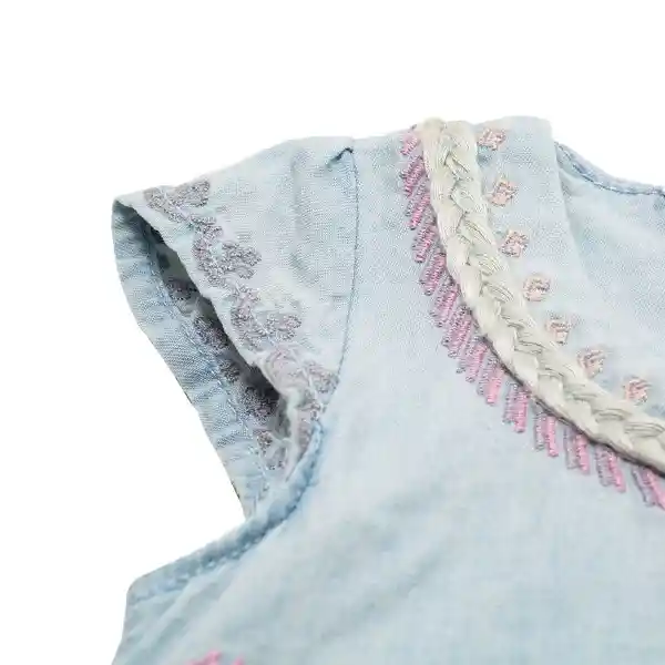 Short Bebé Niña Denim Pillin 9 M